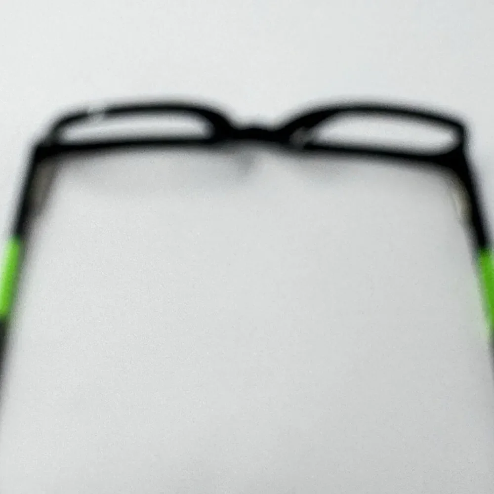 Nike 5538 001 Black Volt Eyeglass Frames 49-17-135